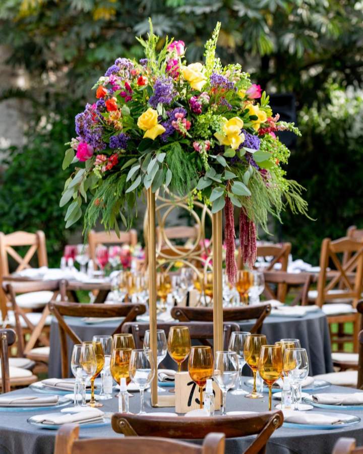Décoration extérieure mariage Clermont-Ferrand
